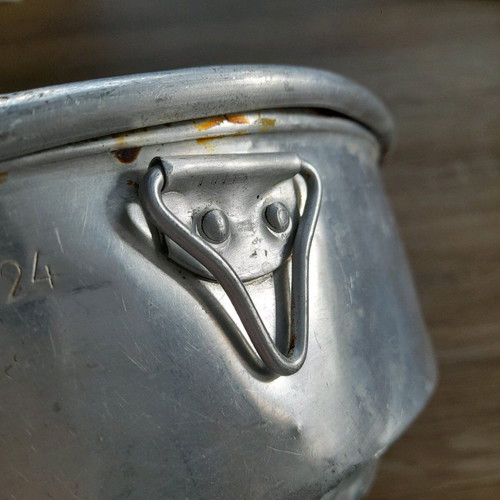 Vintage cake pan used, 25cm diameter, Greek made