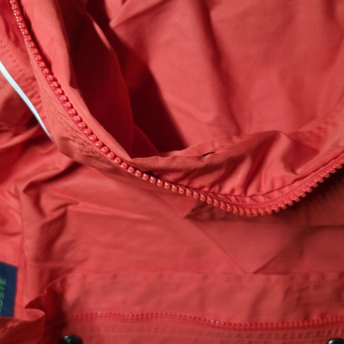 Lacoste jacket orange XL like new, waterproof and windproof