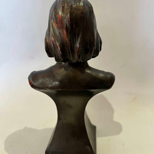 Antique Franz Liszt Bust used 16x9