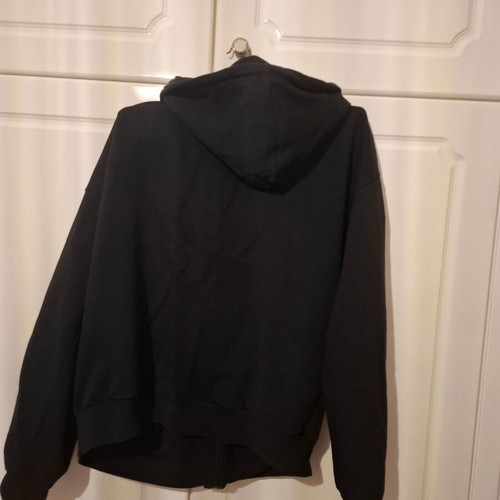 BodyMove Black Hoodie with Zipper XXL like new