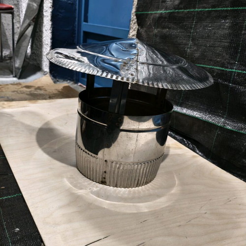 Chimney cap stable like new