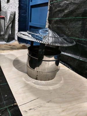 Chimney cap stable like new