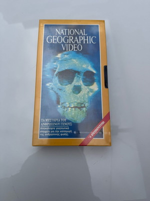 National Geographic Video VHS new, sealed, dubbed