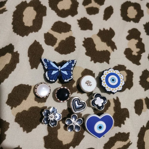 Charms for Crocs new, pack of 10 pieces