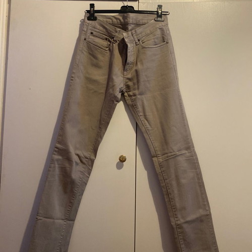 Men's denim pants Zara used, gray