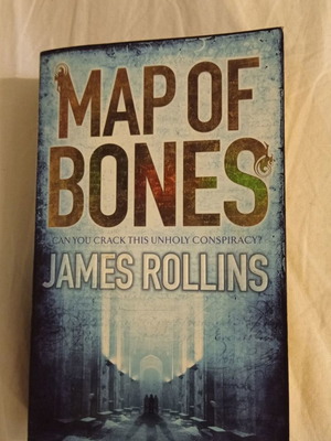 Βιβλίο Map of Bones του James Rollins μεταχειρισμένο, αγγλικά