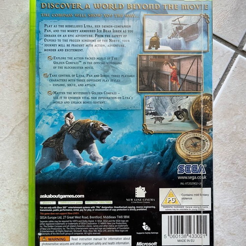 The Golden Compass Xbox 360 new with manual