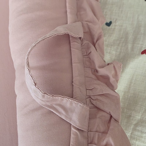 Pink Baby Nest Cocoon like new with pillow and adjustable straps