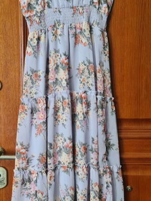 About You women's dress size 36, pastel lilac, long and airy