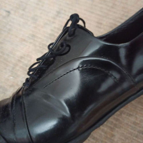 Cesare Paciotti men's shoes used, black, size 42, dress shoes