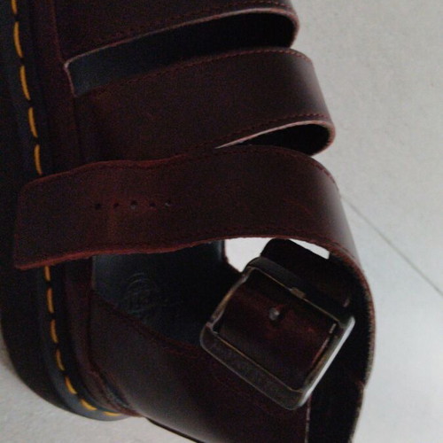 Dr. Martens women's burgundy sandals size 38 new