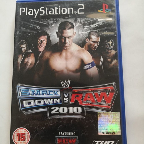 Smack Down vs Raw 2010 PlayStation 2 game