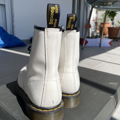 Dr.Martens boots used, white, size 38