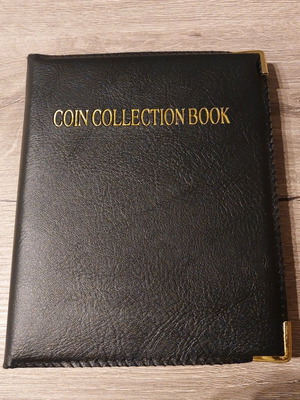 Mini Coin Collection Album like new with 20 sleeves of 24 slots each