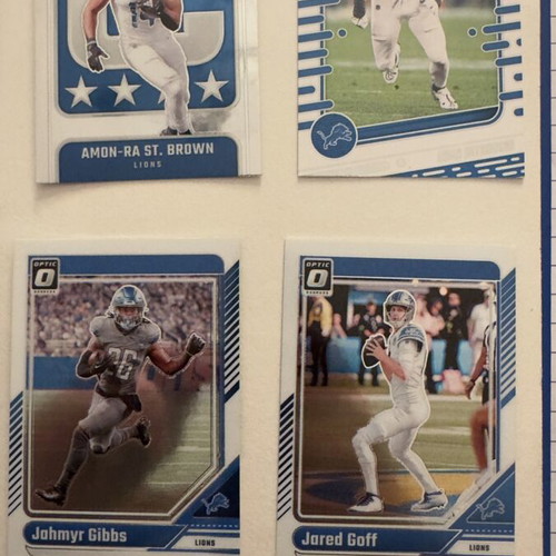 Lions Loot Panini Optic 2024 and Panini Absolute Football 2024 like new