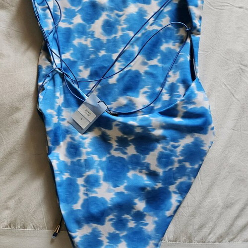 Studio 83 One-Piece Swimsuit New, Size Small, Blue Turquoise