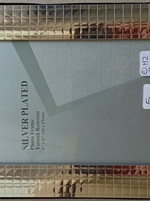 Silver plated luxury photo frames, 10x15 and 13x18 cm, set of 2