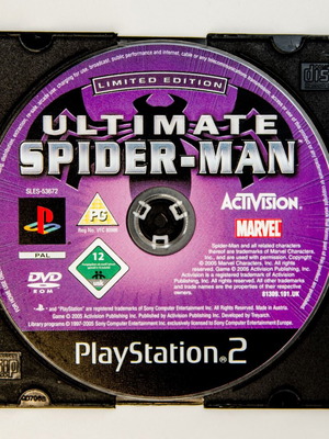Ultimate Spider-Man Limited Edition PS2 μεταχειρισμένος δίσκος