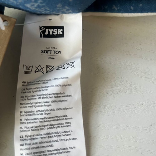 Set of plush unicorn and octopus toys, Nejlikka JYSK