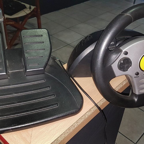 Ferrari Thrustmaster Challenge racing wheel for PS2 used