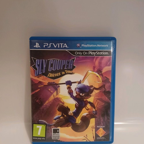 Sly Cooper Thieves in Time PlayStation Vita like new