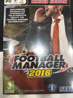 Football Manager 2016 Limited Edition PC game