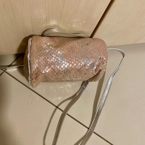 Crossbody bag Achilleas Accessories pink and silver new