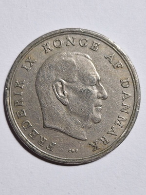 Νόμισμα 5 kroner Δανίας 1961 σαν καινούργιο