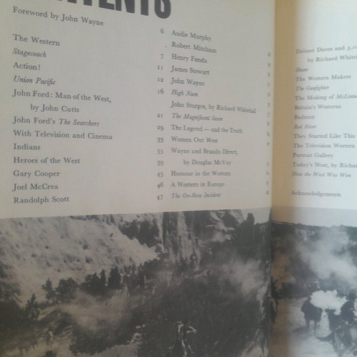 Almanac about Westerns used, English edition 1964