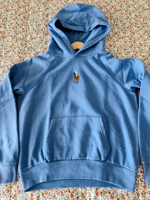 Polo Ralph Lauren Kids Hoodie Like New Blue Size 10-12
