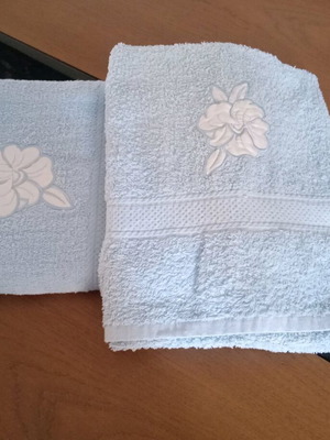 Towel set new, cotton, body and face bath towels
