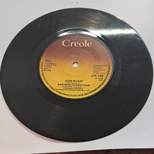 Creole Over Please Eastside Connection vinyl record used with minor scratches