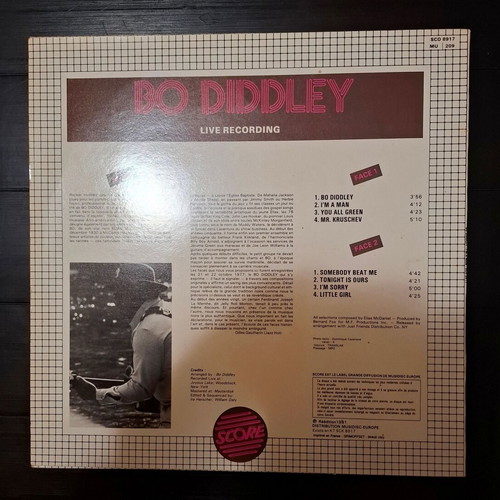 Bo Diddley I'm A Man LP used, blues