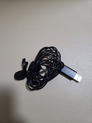 Μικρόφωνο πέτου με βύσμα USB για υπολογιστή ή λάπτοπ