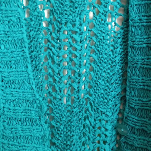 Women's spring cardigan like new, turquoise, size M