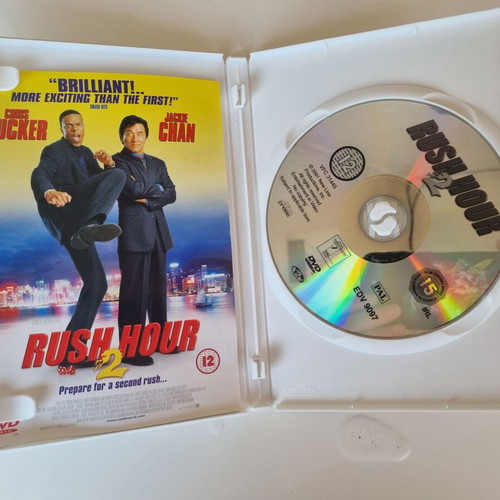 Rush Hour 2 DVD, comedy crime action, subbed