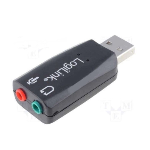 Logilink external sound card 5.1 USB to 3.5mm jack new