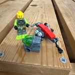 Lego Diver like new, changes expression
