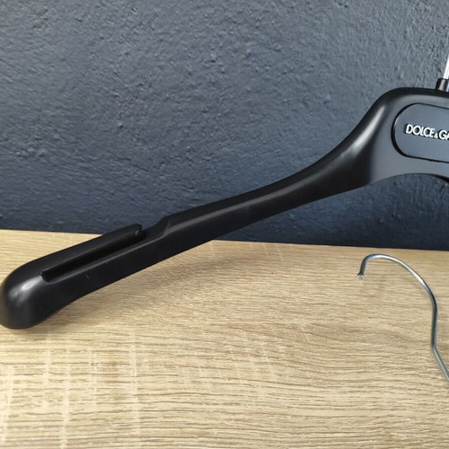 Dolce & Gabbana plastic clothes hangers used, set of 2