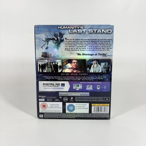 Independence Day Resurgence Blu-Ray like new with English subtitles