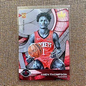 2023-24 Panini Court Kings Amen Thompson Rookie Level 1 κάρτα (Houston Rockets)