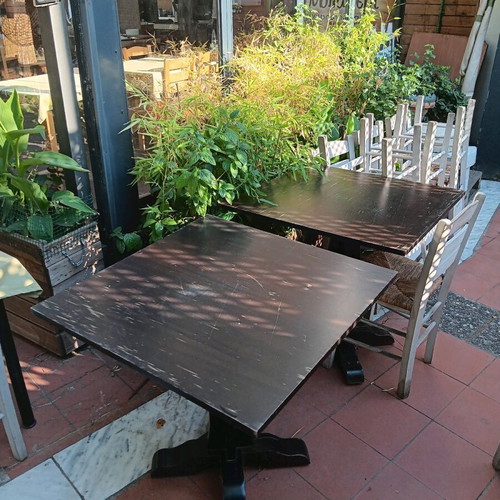 Restaurant tables like new, set of 5
