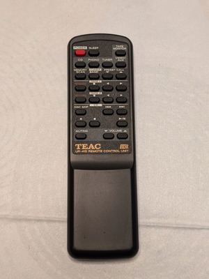 TEAC UR-415 remote control used