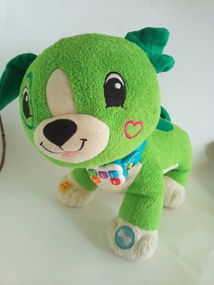 Λούτρινο σκυλάκι Scout LeapFrog μεταχειρισμένο με μουσική και αγγλικά