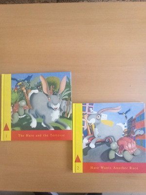 Linguaphone English Children's Books like new, set of 2 illustrated stories