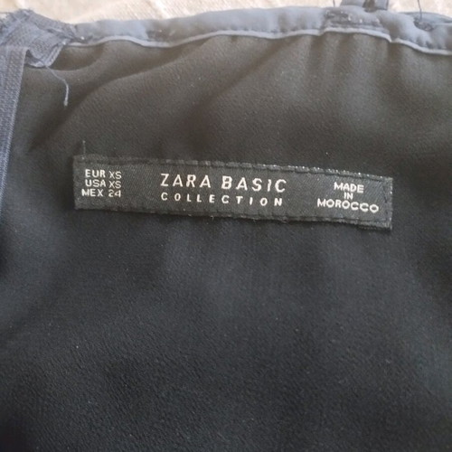 Zara jumpsuit size XS blue like new with lining
