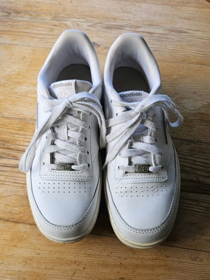 Reebok Club C Double 38 sneakers like new, leather, white