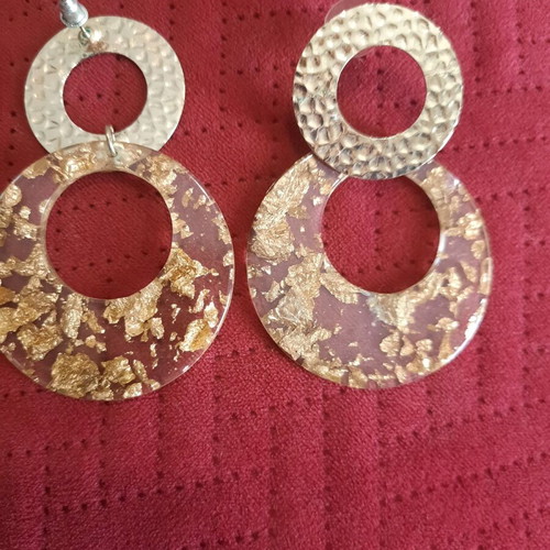 Earrings like new, original design