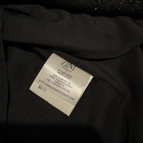 Zini Boutique Midi Tweed Dress new, black, size M