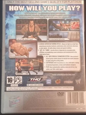 Smackdown vs Raw 2008 PS2 game